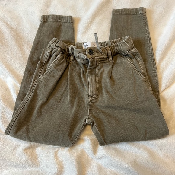 Zara High-stretch Pleated Pants - Picture 5 of 5